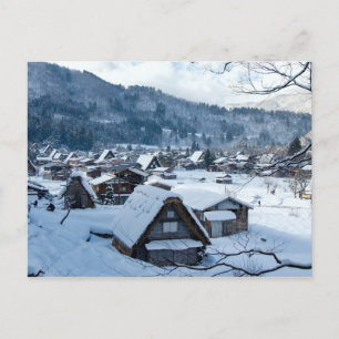 Carte Postale Shagawa River Valley Gifu Japon