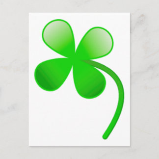 Carte Postale Shamrock de la Saint-Patrick