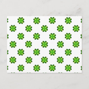 Carte Postale Shamrock de la Saint-Patrick