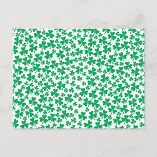 Carte Postale Shamrock pour la Saint Patrick's Day