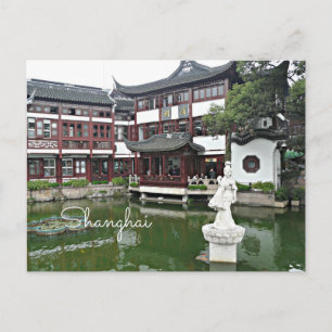 Carte Postale Shanghai, Chine - Vieille Ville