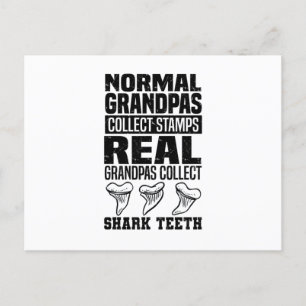 Carte Postale Shark Teeth Collector Toxits   Tooth Hobby