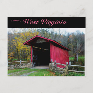 Carte Postale Sharp's Kissing Bridge West Virginia