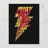 SHAZAM ! | Shazam Capacités Éclair Graphique