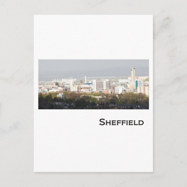 Carte Postale Sheffield Paysage photo (Devant)