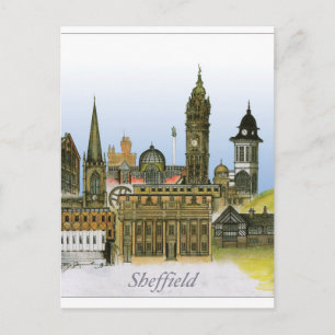 Carte Postale sheffield - yorkshire du sud, tony fernandes