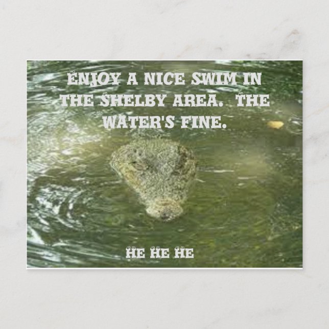 Carte postale Shelby NC (Devant)