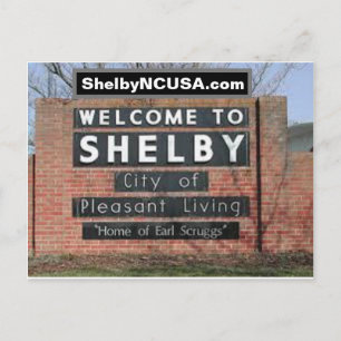 Carte postale Shelby NC