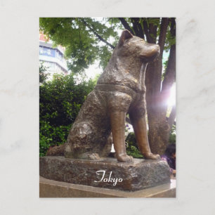 Carte Postale shibuya hachiko