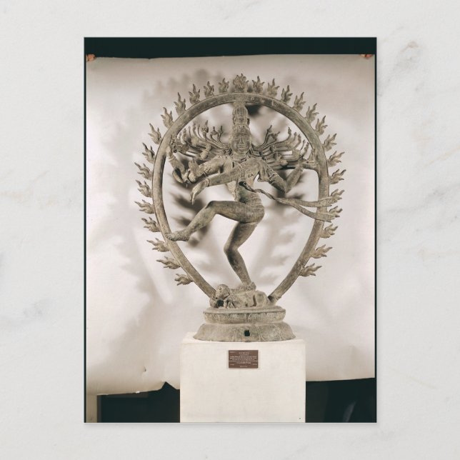 Carte Postale Shiva Nataraja, Dravidian (Devant)