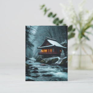 Carte Postale Shizuka na Fuyu : Temple silencieux au bord de la