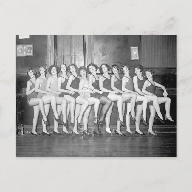 Carte Postale Showgirls, 1924 (Devant)