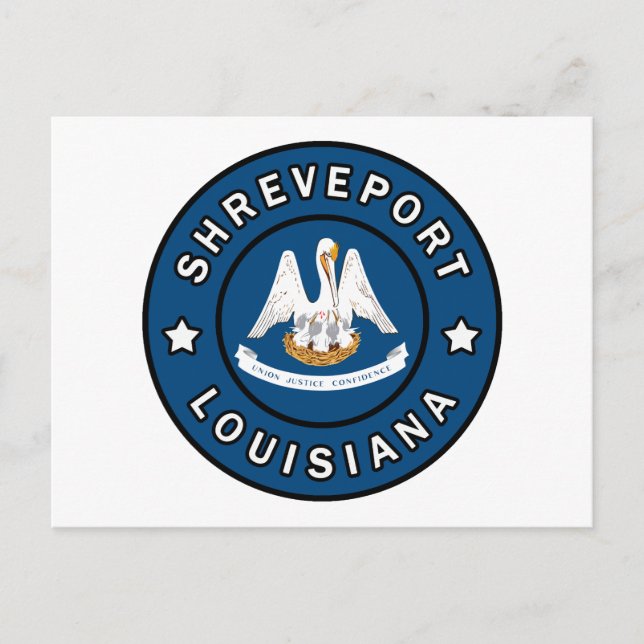 Carte Postale Shreveport Louisiane (Devant)