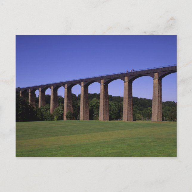 Carte Postale Shropshire Union Canal Aqueduct, Pont Cysyllte, (Devant)