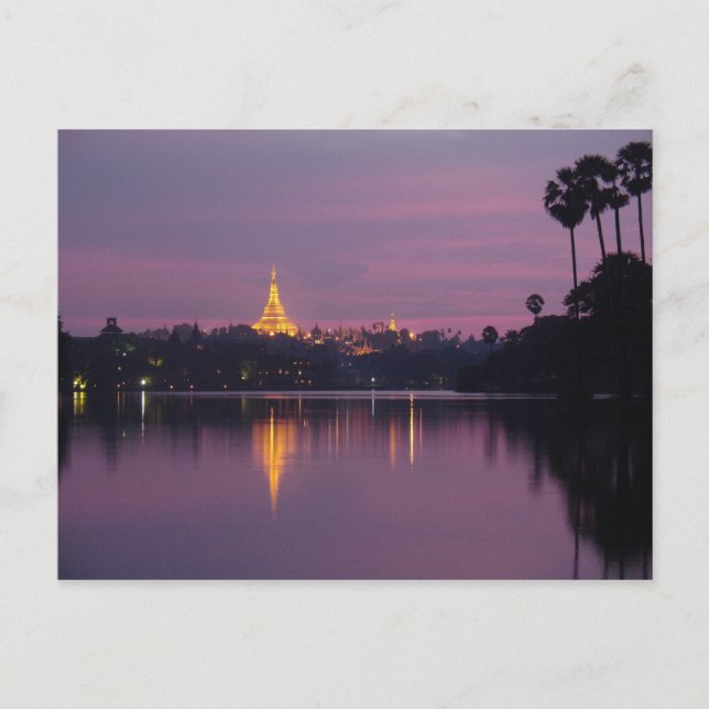 Carte Postale shwedagon (Devant)
