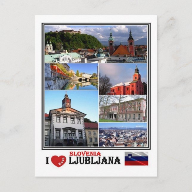 Carte Postale SI Slovénie - Ljubljana - (Devant)