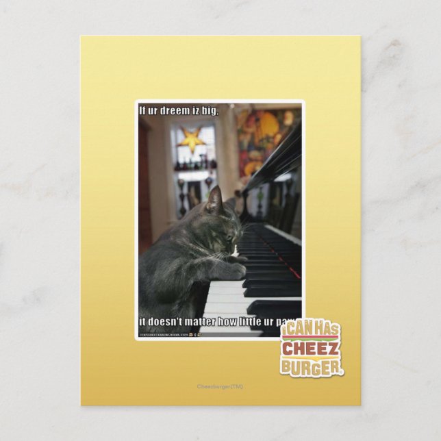 Carte Postale Si ton rêve est grand (Devant)