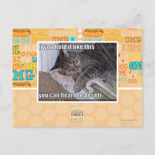 Carte Postale Si tu le tiens comme ça