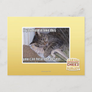 Carte Postale Si tu le tiens comme ça