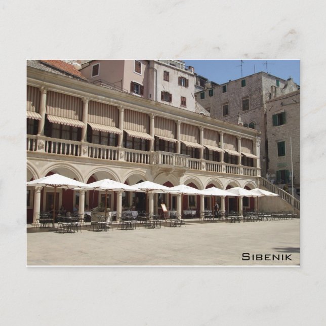 Carte Postale Sibenik (Devant)