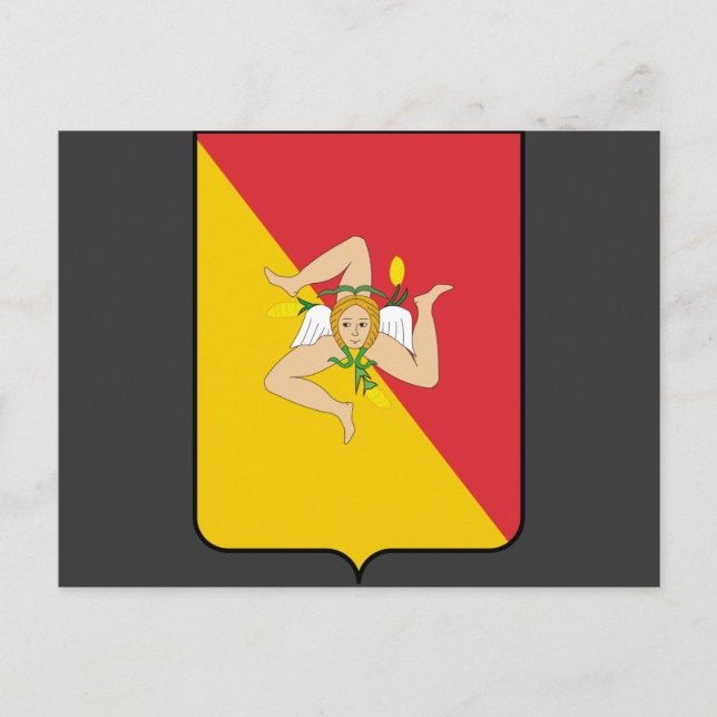 Carte Postale Sicile, Italie (Devant)