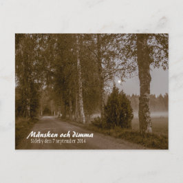 Carte postale Sideby Månsken och dimma CC0545