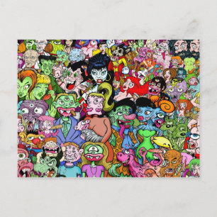 Carte postale Sideshow Freaks