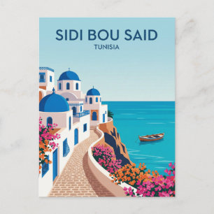 Carte Postale Sidi Bou Saïd Tunisie