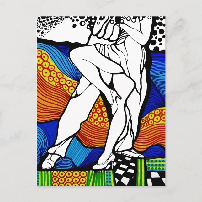 Carte Postale Siga el Baile (Devant)