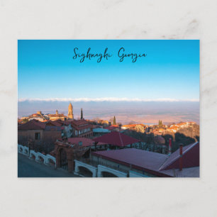 Carte Postale Signagi Sighnaghi Géorgie, Ville de l'amour