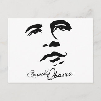 Carte Postale Signature de Barack Obama