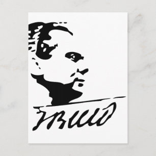 CARTE POSTALE SIGNATURE DU PROFIL TITO