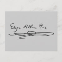 Signature Edgar Allan Poe