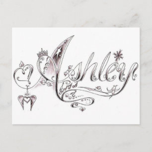 Carte Postale Signature Fancy Ashley