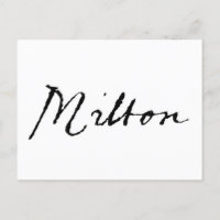 Signature John Milton