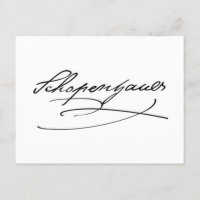 Signature Schopenhauer