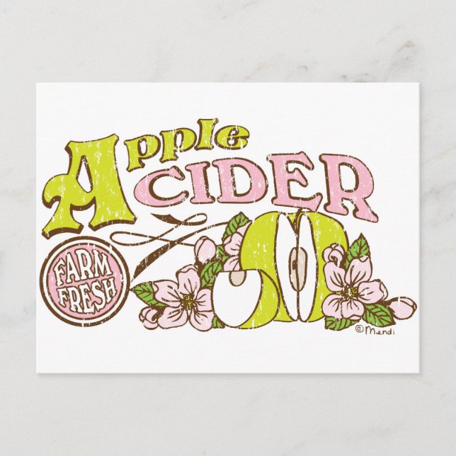 Carte Postale SIGNE Cider (Devant)