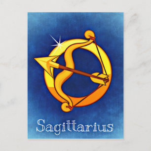Carte Postale SIGNE D'Astrologie Sagittarius