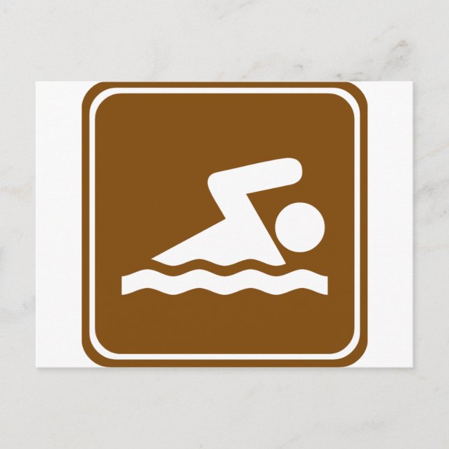 CARTE POSTALE SIGNE DE L'AUTOROUTE (Devant)