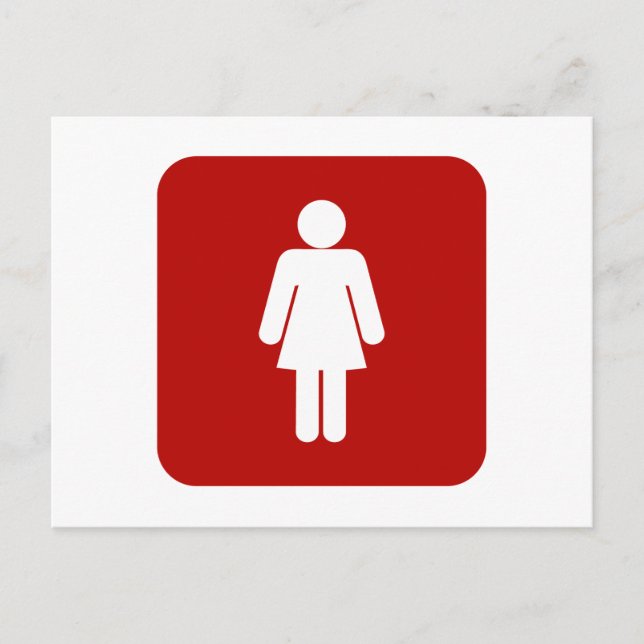 CARTE POSTALE SIGNE FÉMININ (Devant)