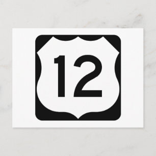 Carte Postale SIGNE US Route 12