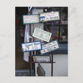 Carte Postale Signes amusants