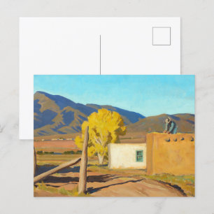 Carte Postale Signes d'automne 1931 par Maynard Dixon