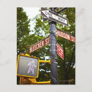 Carte Postale Signes de rue 2