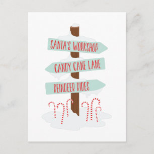 Carte Postale Signes du pôle Nord