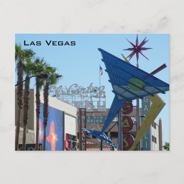 Carte Postale Signes Las Vegas (Devant)