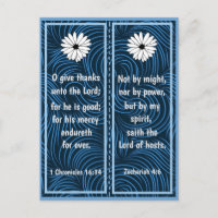 Carte postale Signet Dramatique Écritures biblique