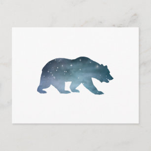 Carte Postale Silhouette de l'ours