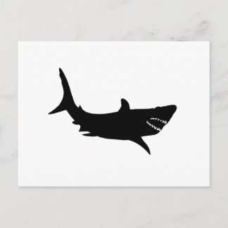Carte Postale Silhouette de requin