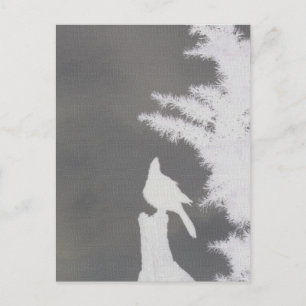 Carte Postale Silhouette Jay de Steller